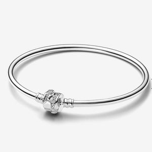 PANDORA 592733C01 Pandora Moments Sparkling Shooting Star Clasp Bracelet New